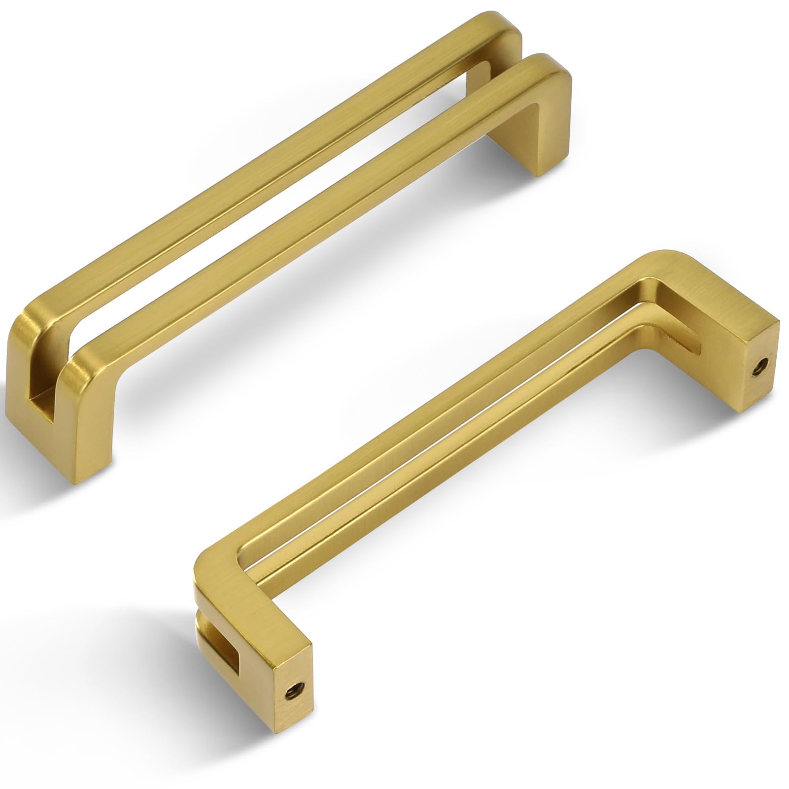 Antique Brass zinc Alloy Cabinet pulls,Vintage Retro 5 Inch （128mm） Hole Center Cabinet Handles for Drawer,Cupboard, Wardrobe,Dresser - 6 Pack — Amazon image 32