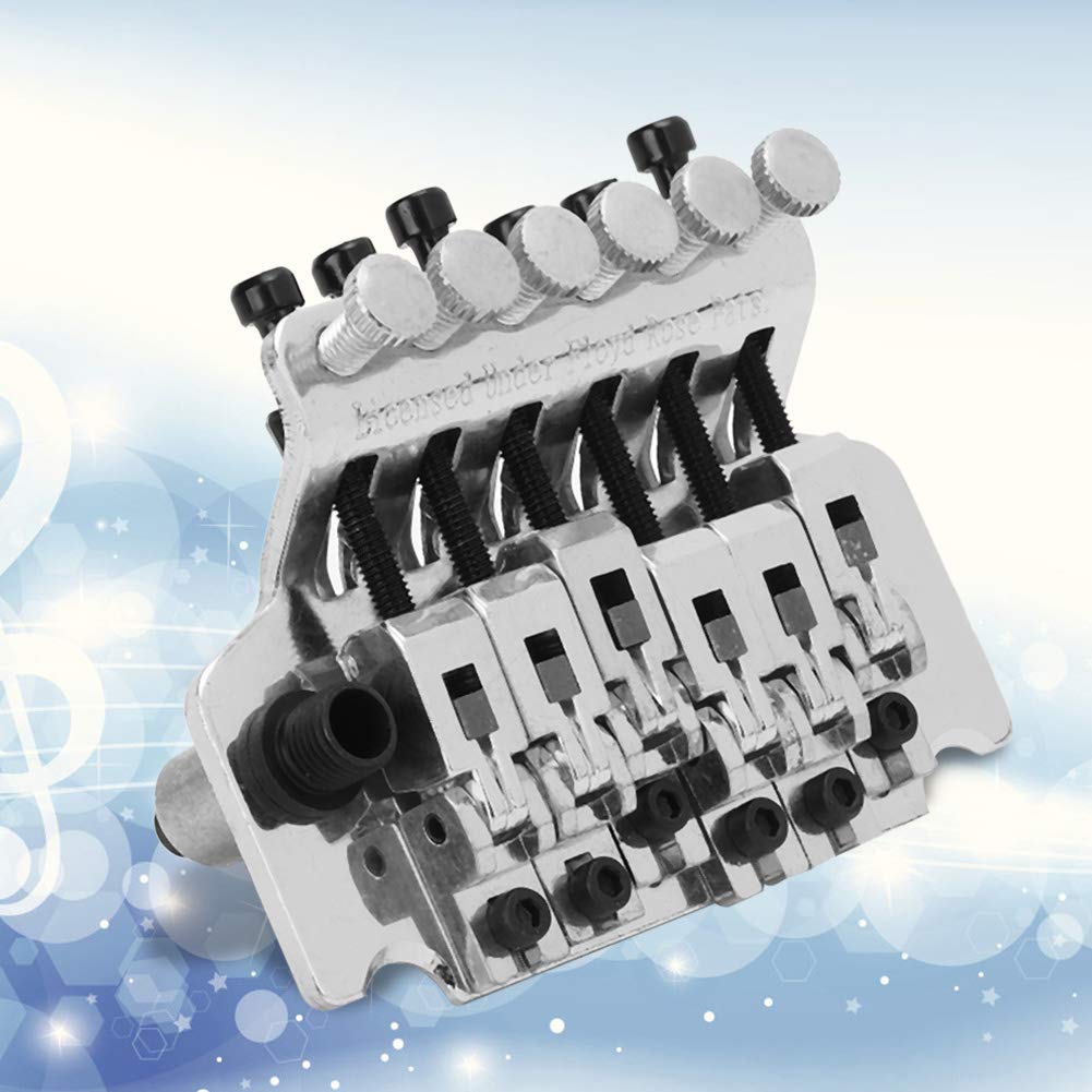 Système De Pont Tremolo Double Pour Guitare Électrique – Stabilisateur De Ressorts Noir De Qualité Pro