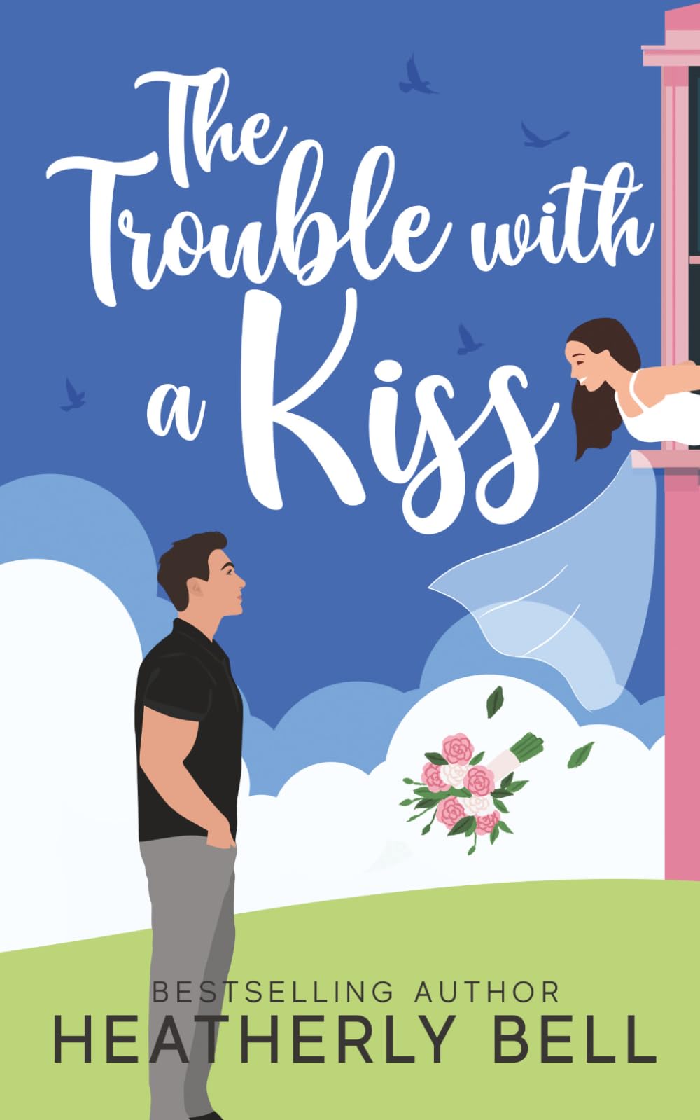 The Trouble with a Kiss: Special Edition colored edges