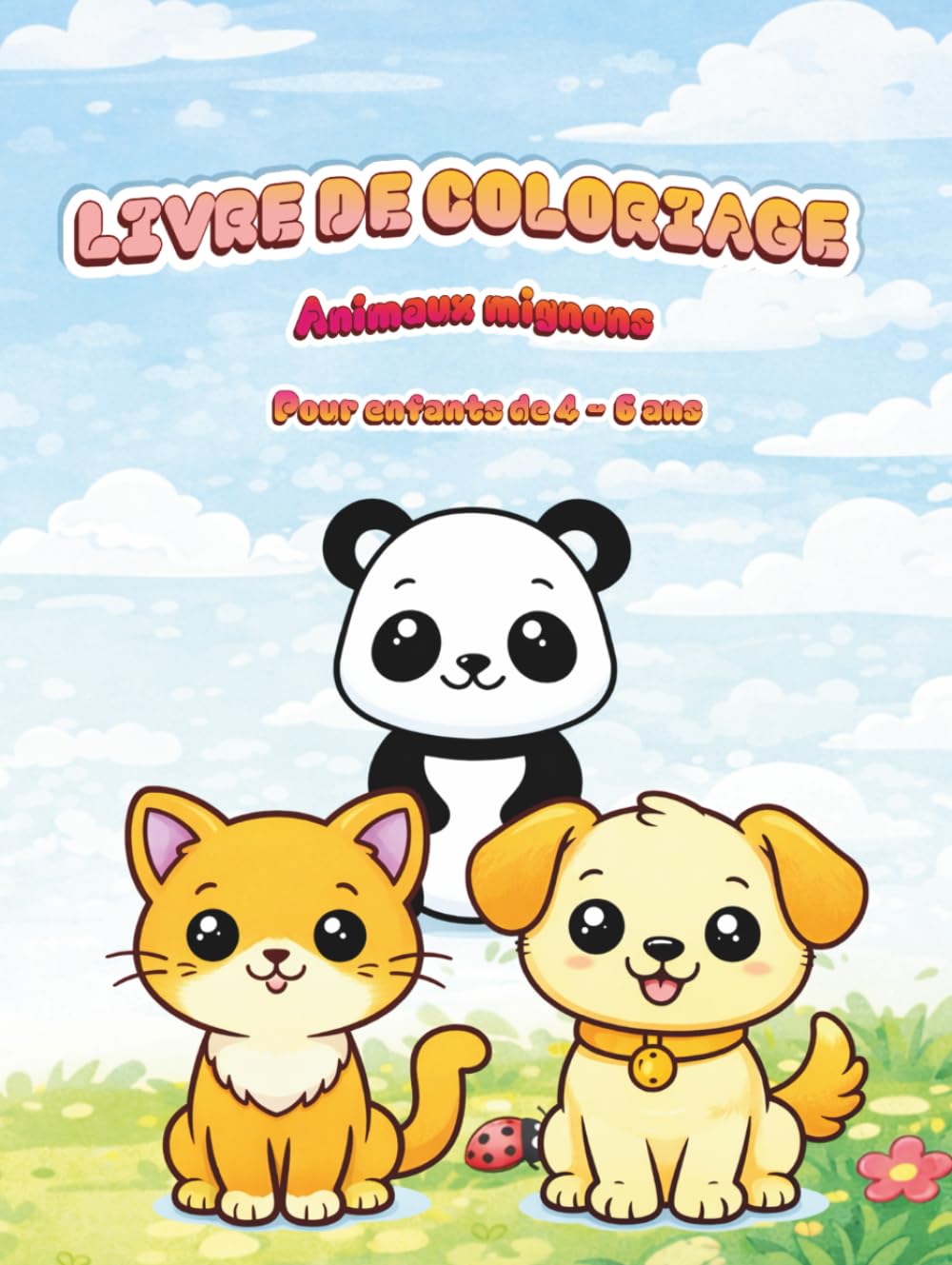 livre de coloriage: animaux mignons