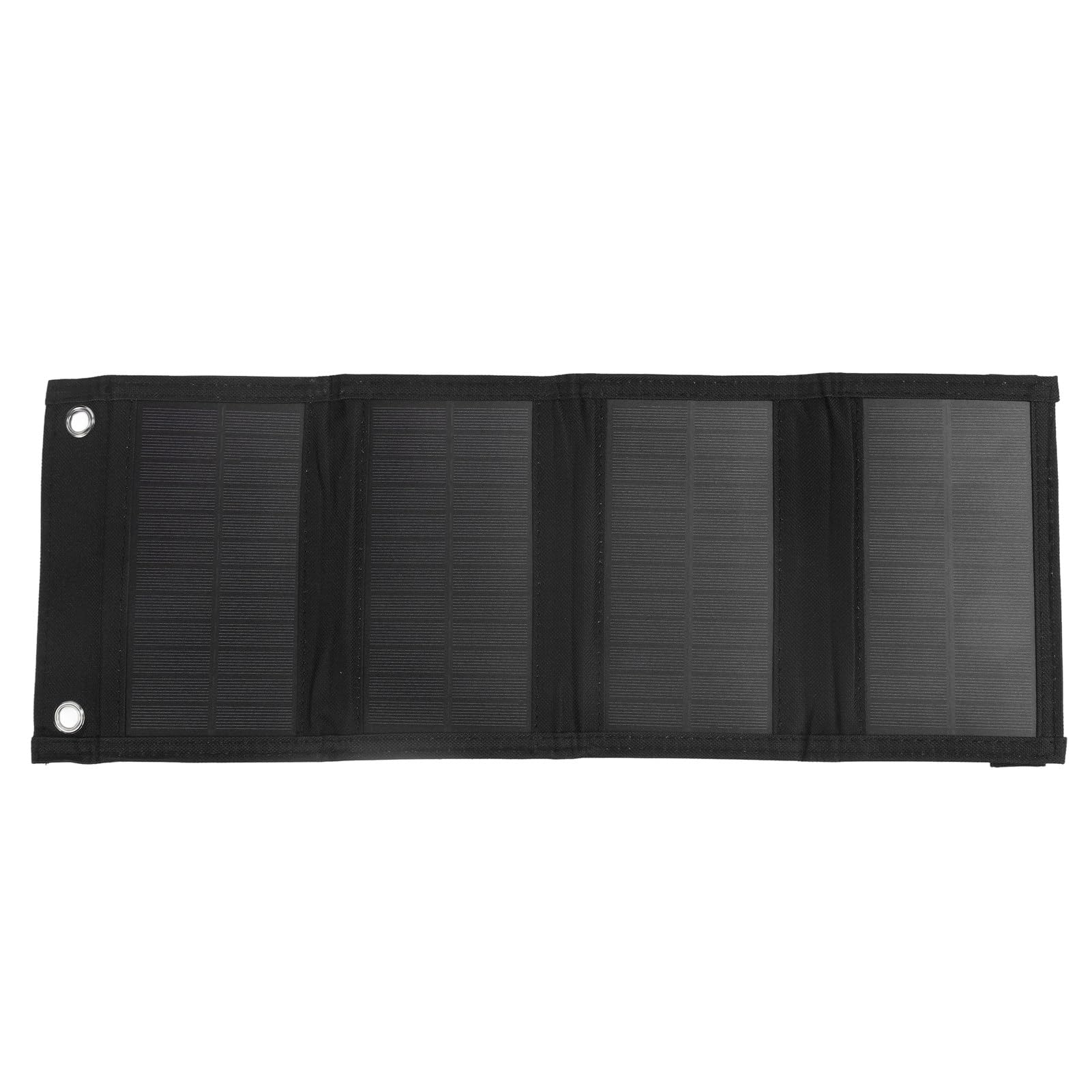 Foldable Solar Charger, Tearproof 10W Solar Panel with 2 Buckles for Power Generation