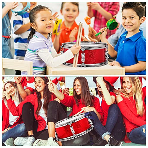 Milisten Marching Drum Set 13 Inch, Snare Drum With Wooden Mallet, Gloves And Adjustable Strap, Snare Drum Kit Kids Drum Orff Percussion Musical Instrument, Drum For Kids Teens #TOP3