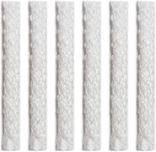 Miniatura 4 de Firefly Mechas de antorcha Tiki de fibra de vidrio de combustible, paquete de 3, mecha respetuosa con el planeta de larga duración para antorchas