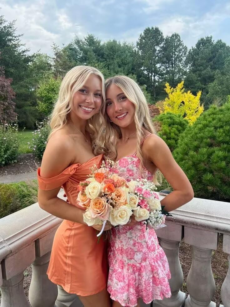 Homecoming Dresses 2025 for Teens Off Shoulder Satin Bodycon Short Prom Cocktail Party Dress L010244