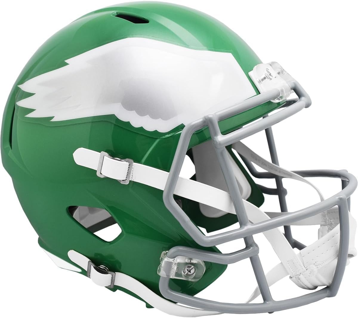 Philadelphia Eagles Alternate 2023 Kelly Green On-Field Riddell Speed Replica Full Size Helmet - NFL Replica Helmets