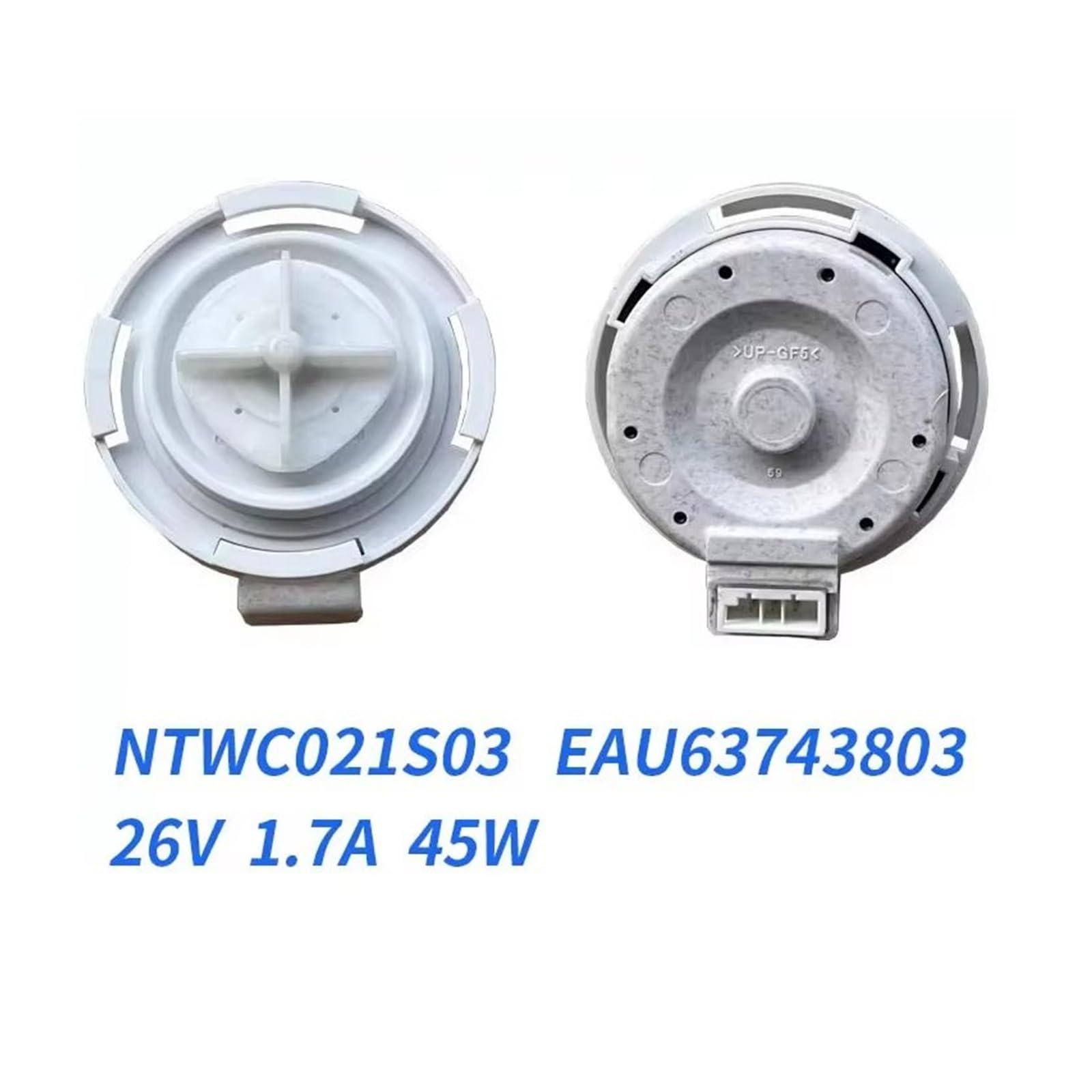 Pompa scarico lavatrice Per LG Pompa Di Scarico DC Per Lavatrice EAU63743803 12V 1.7A 45W Accessori Motore