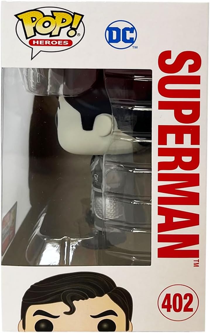Funko Pop DC Imperial Heroes (Monochrome) Superman Vinyl Figurine, 64356