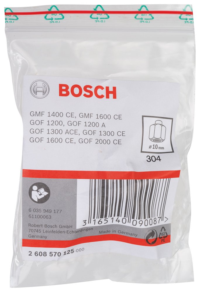 Pinza sujeción GOF1200/1300/2000: 10mm