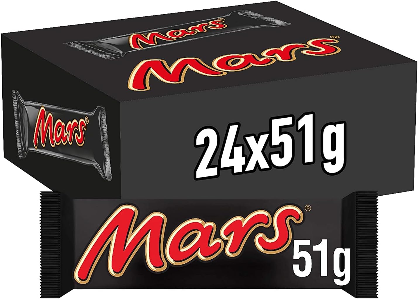 Mars Chocolate Bar Box ( 51g x 24 )