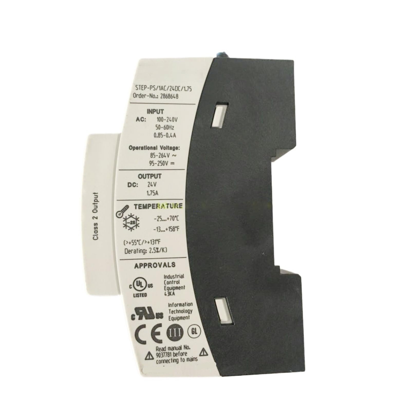 SWEWDSQG STEP-PS/1AC/24DC/1.75 Switching Power Supply 2868648