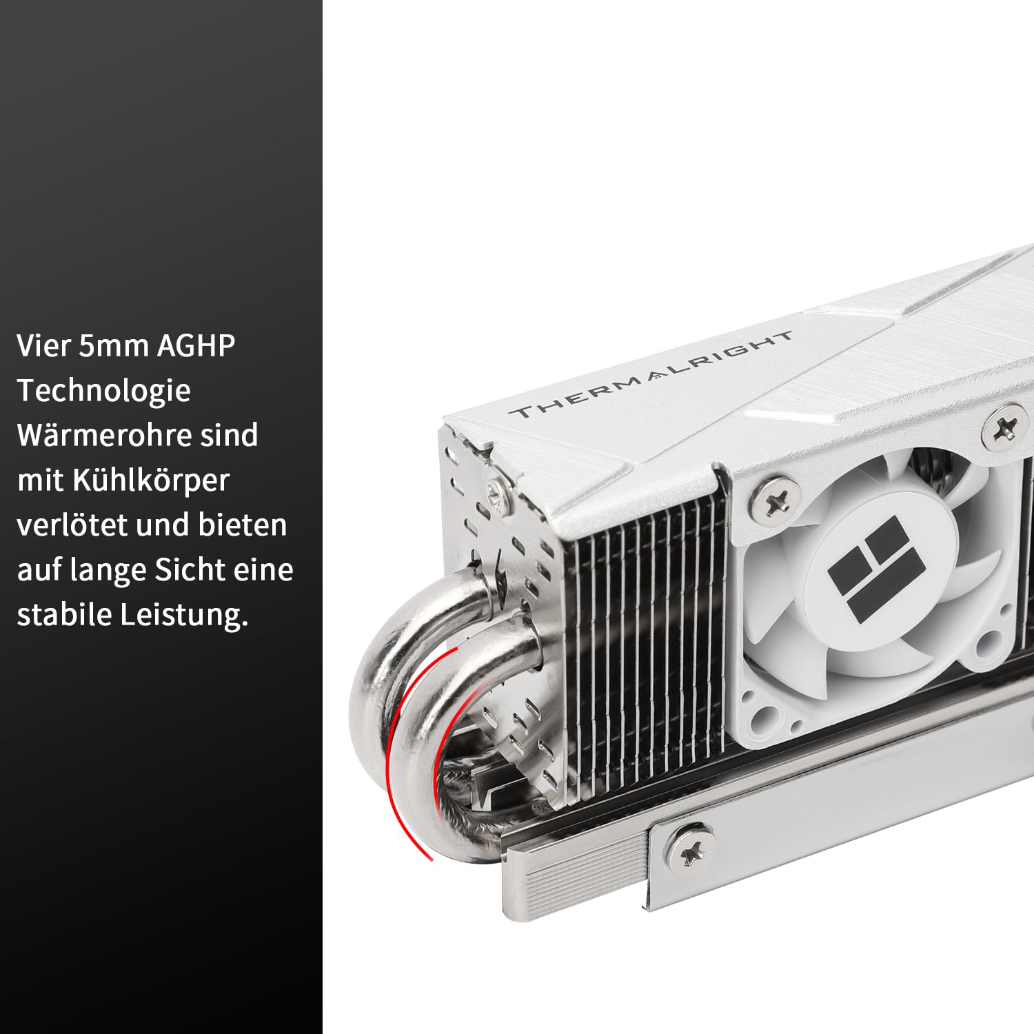 Thermalright HR10 2280 PRO Digital Blanco - Radiador de disco duro de Thermalright HR10 2280 PRO Digital Blanco - Radiador de disco duro de