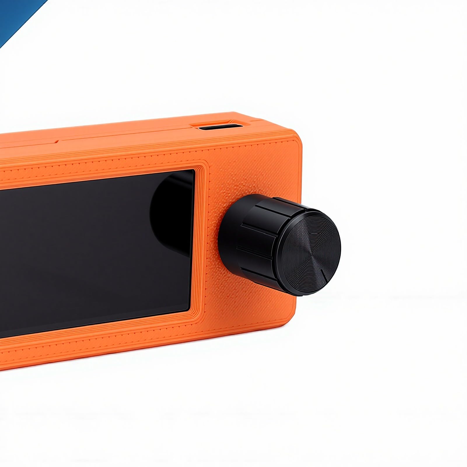 FTVOGUE Tragbares AM-FM-Transistorradio mit 1,9-Zoll-IPS-Bildschirm für | SI4732 DSP-Empfänger, Unterstützt FM/AM/LSB/USB, Wiederaufladbarer 800-mAh-, Kompaktes ABS-Gehäuse