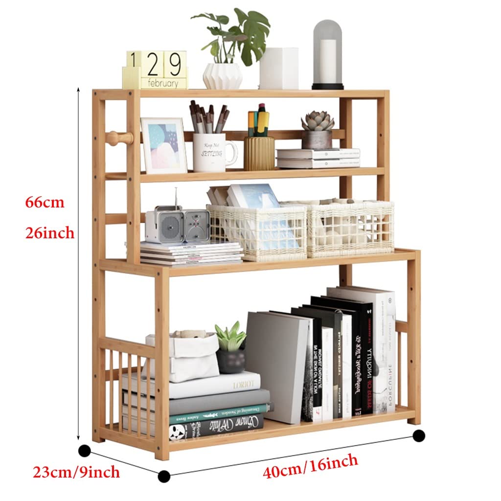Libreria A Colonna UNHO In Acrilico E Legno Noce - Stretta E Alta 119cm Con Ruote, Salvaspazio Per Soggiorno - 2