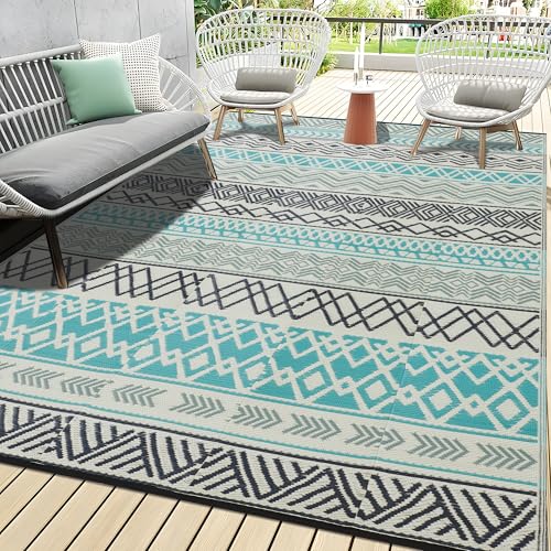 BMCH 8x10 Bohemian Style Outdoor Rug