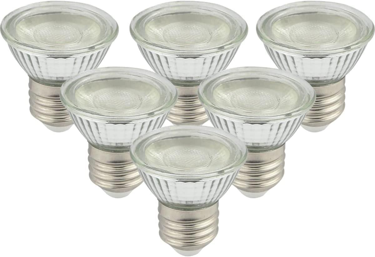 Drart PAR16 Led Short Neck Spotlight Bulb, 5W Curio