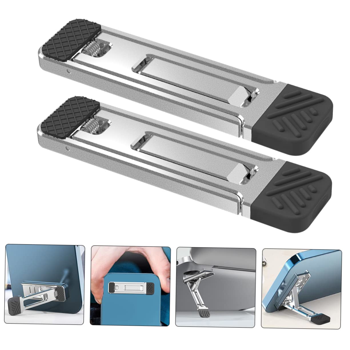 10pezzi Supporto Regolabile Pieghevole Per Smartphone Mini Stand Da Scrivania Portatile Per Telefono e Tablet Facile Da Usare e Ottimo Per Videochiamate e Streaming