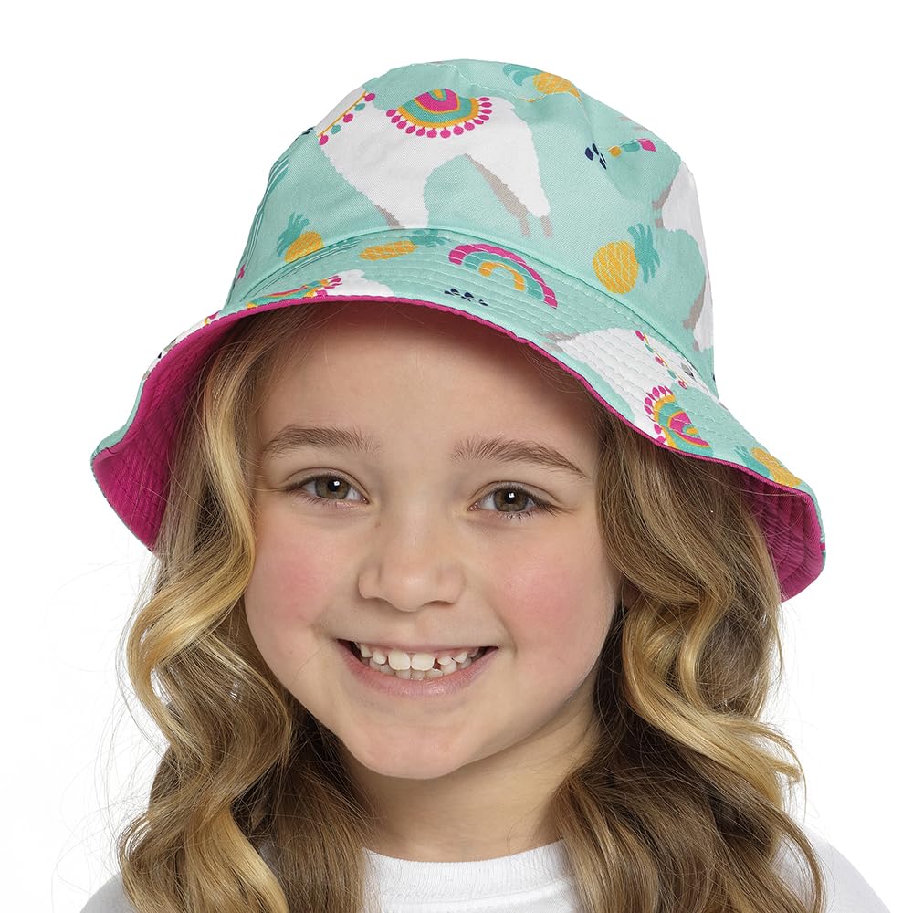 Undercover Kids Bucket Hat GL1109 Mint Llama 7-10 Years