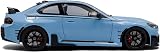 Solido BMW M2 G87 Model Car 1:18 Sport Coupe Zandvoort Blue - 8