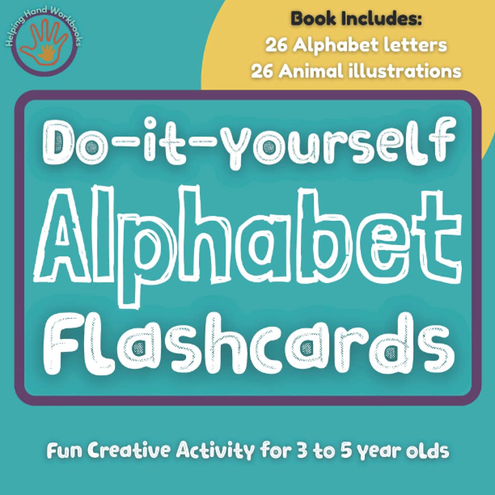 Buy DIY Alphabet Flashcards Create Personalised ABC Flash cards to
