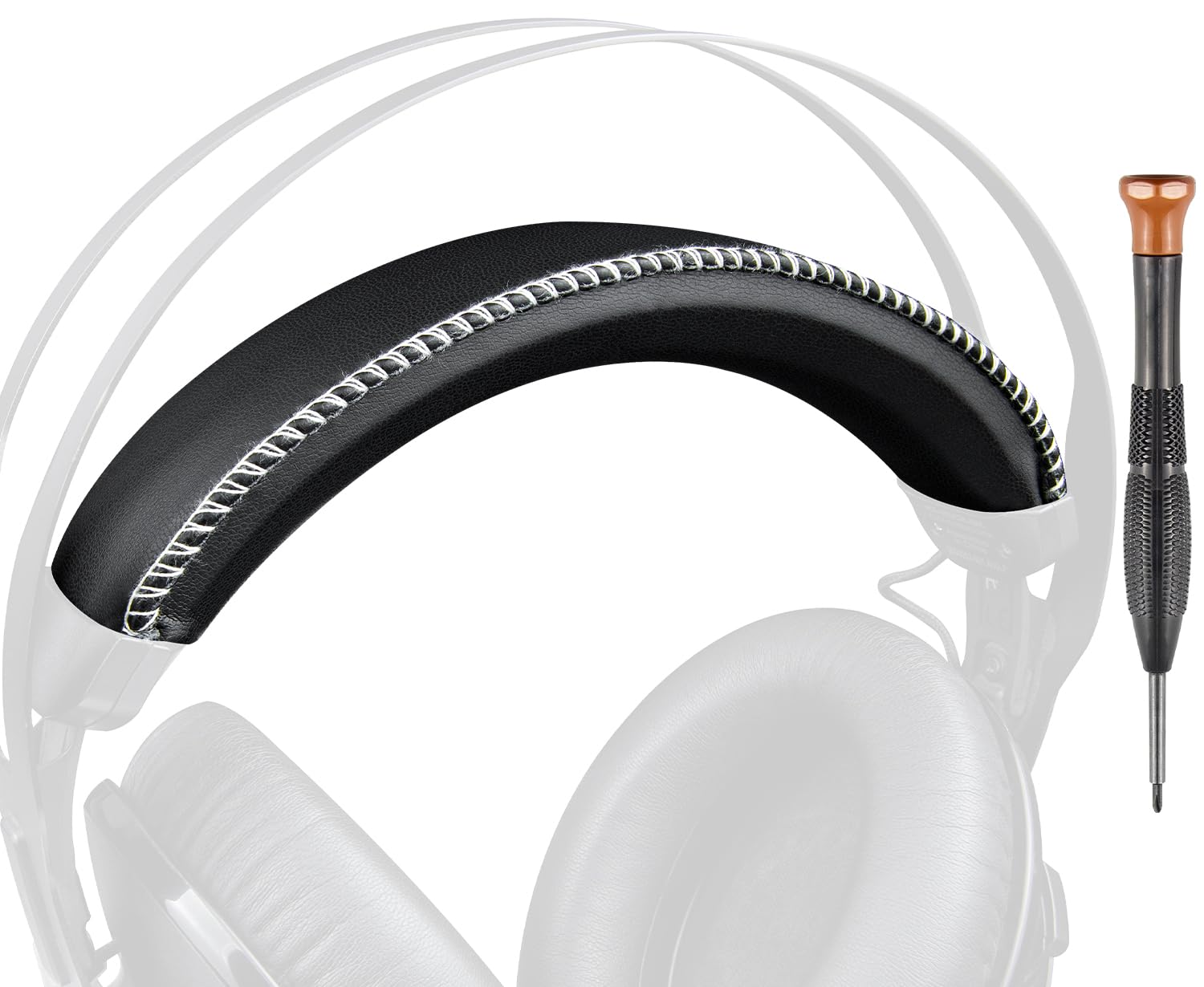 SOULWIT Remplacement De Bandeau Headband Kit De Coussinets Pour Hyperx Cloud Flight/Flight S, CloudX Flight Casque, Installation Facile En Bricolage