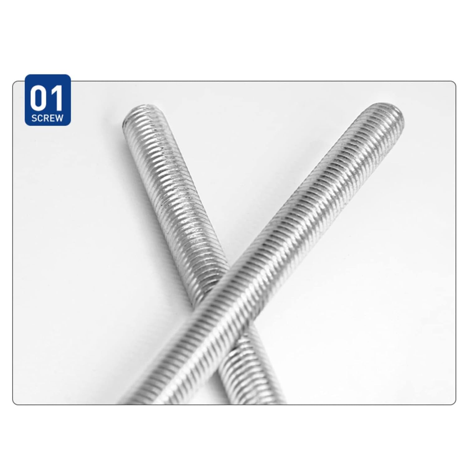 Head Screws Nuts Flat Washers Assortment Kit10Pcs M10 Stainless Steel Fully Threaded Rod Metric Screw for Anchor Bolts,U-Bolts(M10X90Mm)