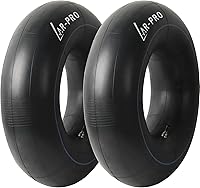 Vista 24 de AR-PRO Tubo interior de repuesto resistente de 13 x 6.50-6 pulgadas con vástago de válvula recto TR-13 (paquete de 2) – para carretillas, Razor Quad