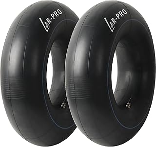 AR-PRO Replacement 22x11-10, 20x10-10 Inner Tubes for ATV UTV, Lawn Tractor, Garden Trailer, Golf Cart, Snow Blowers - with TR4 Straight Valve Stems - Made from Durable Butyl Rubber (Set of 2)