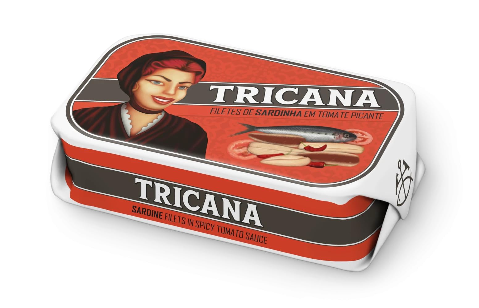 Tricana - Gourmet-Sardinenfilets in würziger Tomatensauce - 5er Pack (5 x 120 gr)