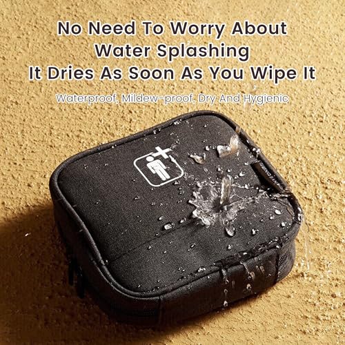 Image of ROWNYEON Empty First Aid Kit Bag - Portable Medical Organizer Pouch for Emergency Supplies, Travel, Home and Car (No Medicines Included)