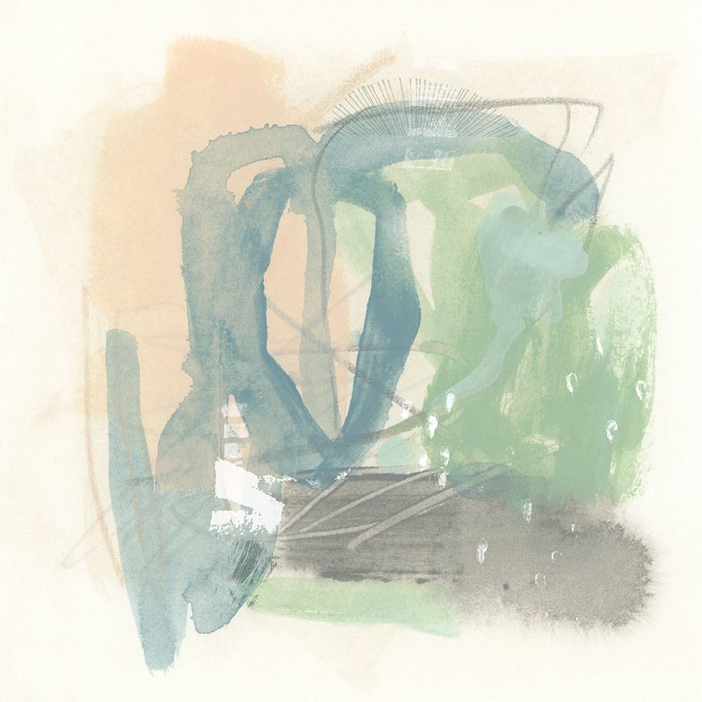 Pastelowa Niebla I plakat wydruk - czerwiec Erica Vess (24 x 24)