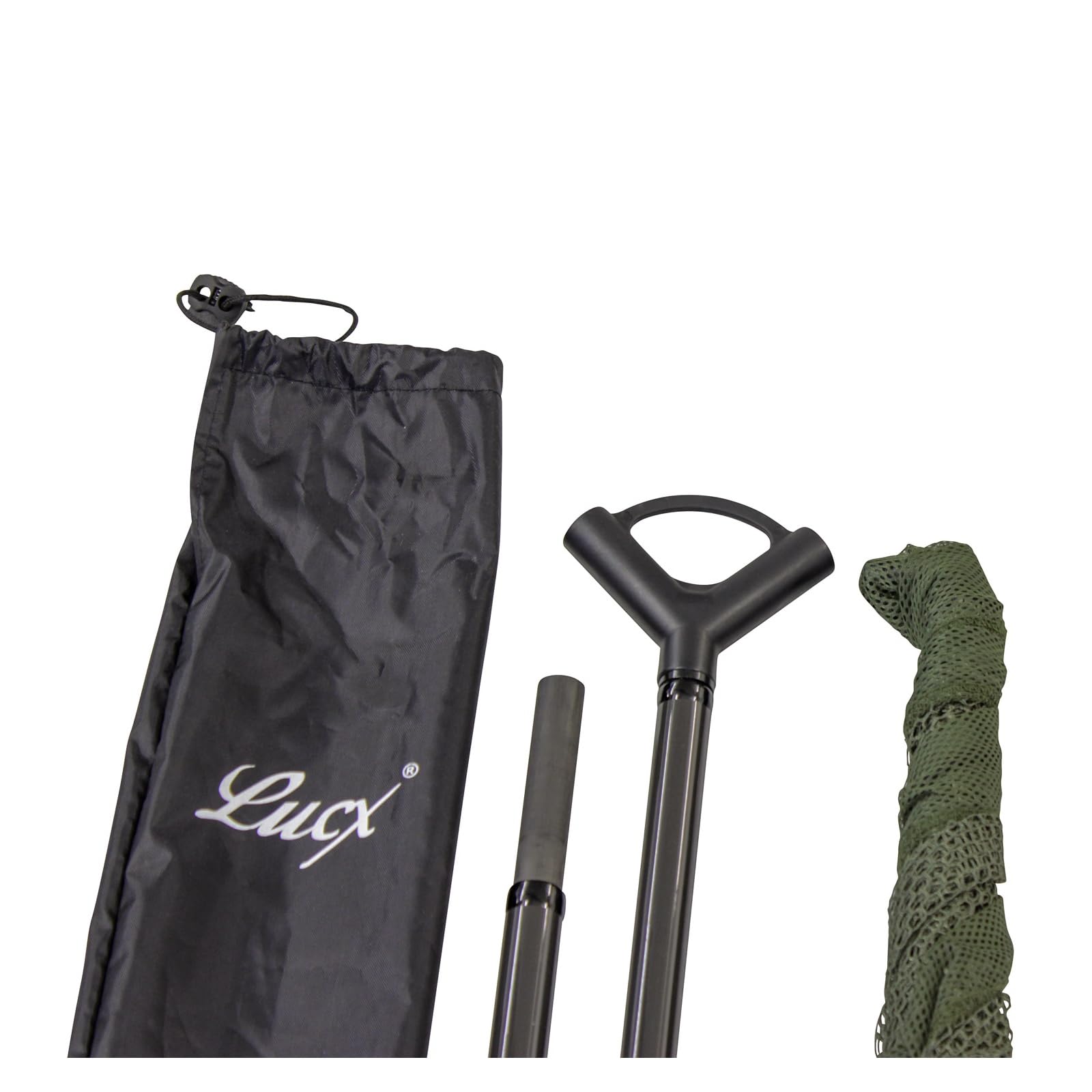Lucx Dreamcatcher Karpfenkescher Carbon Carp Landing Net 42'' Kescher für Karpfen Fischkescher Unterfangkescher Angelkescher zum Karpfenangeln