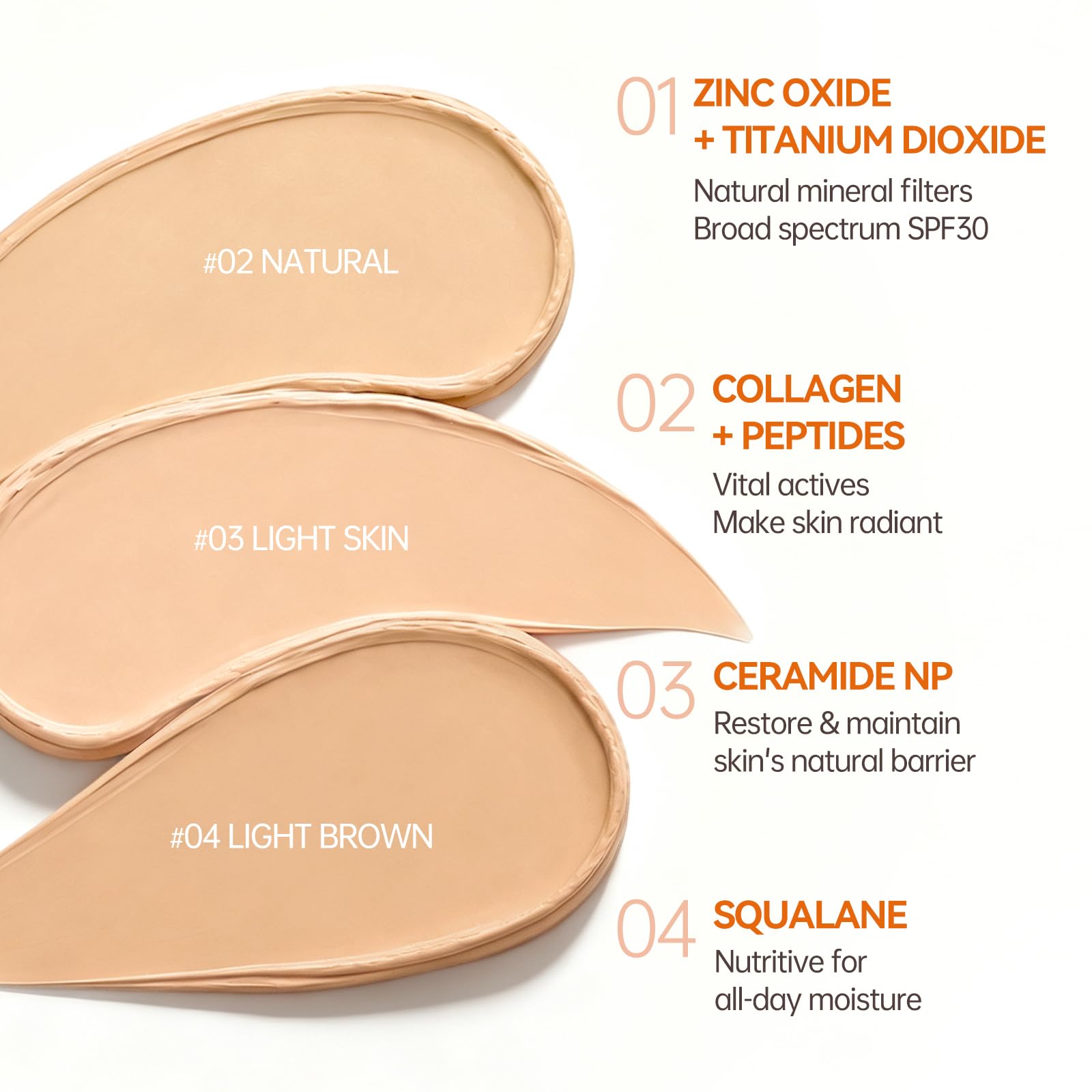 Face Sunscreen Stick - Korean Tinted Sunscreen for Face with SPF