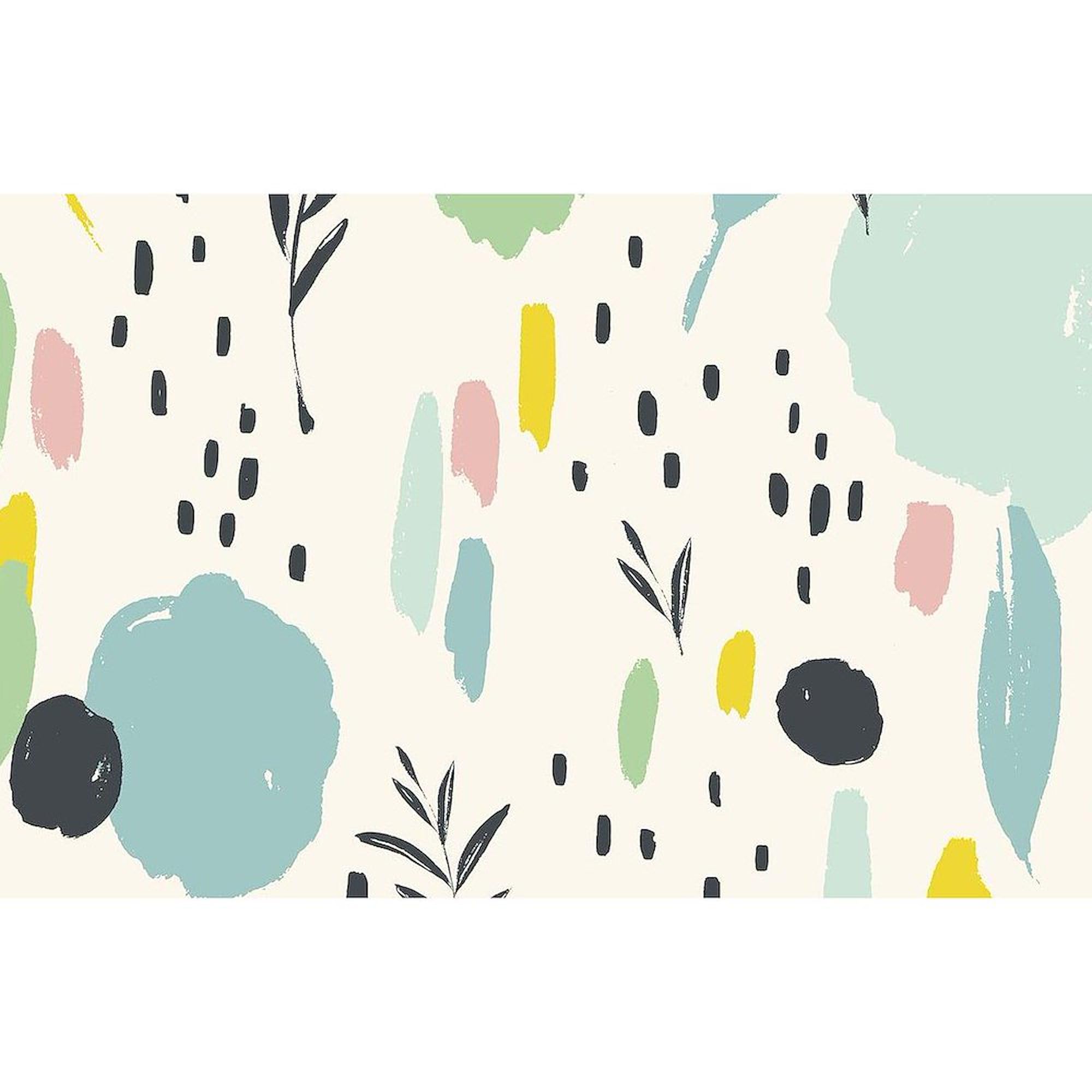 CafePress Abstract Colorful Flowers Pattern 4