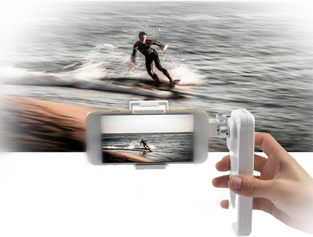 Ruipai x Cam New Sight Handheld Stabilizer 2 Axis RC Gyro Stabilized Brushless Gimbal PTZ with Bluetooth for Smart Phone