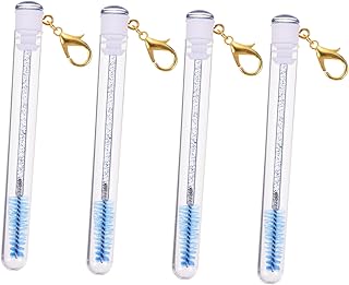 VALICLUD 4 unids cepillo de pestañas llavero ...