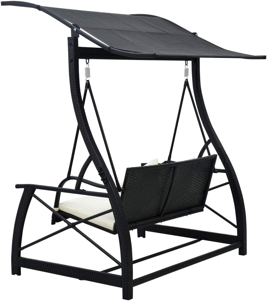 Ochr view of the assembled swing bench