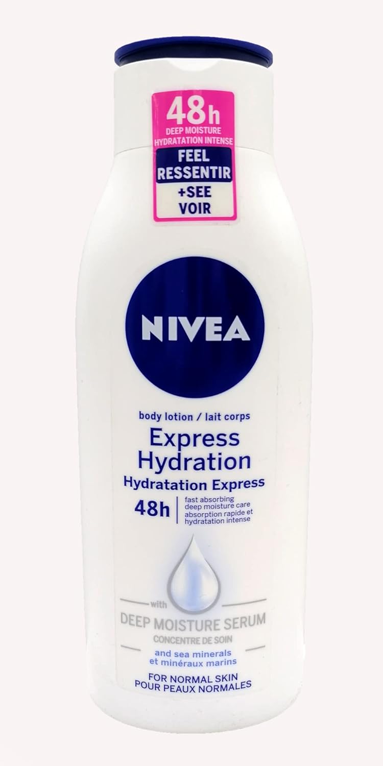 Nivea Express Hydration 48H Body Lotion – 400 ml (voor normale huid)