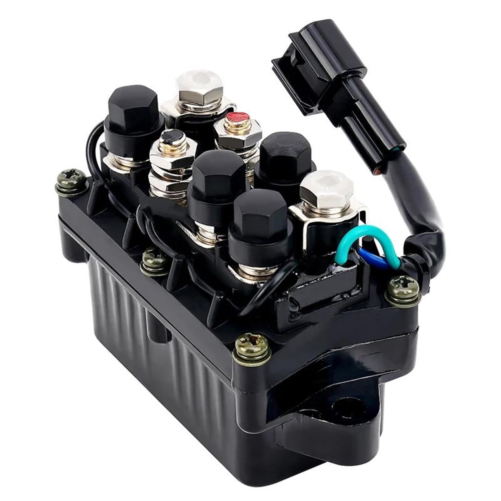 Solenoide de relé arranque 12V para motor fueraborda para Yamaha 4 tiempos F-150 F-225 F-90 HP F150TLRC F60TLRD F75TLRD F30LEHA