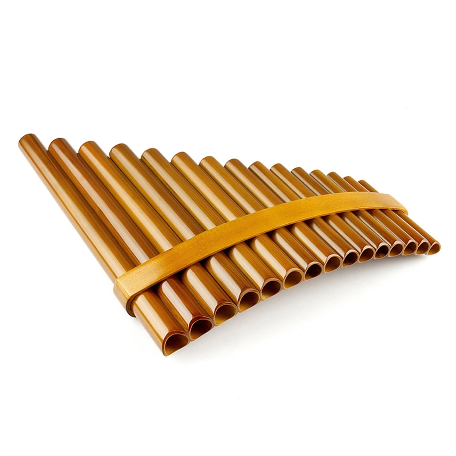 Flauto Pan Flauto Di Pan A 15 Tubi Chiave G Colore Marrone Flauto Strumento A Fiato Strumento A Fiato Fatto A Mano Strumenti a fiato tradizionali