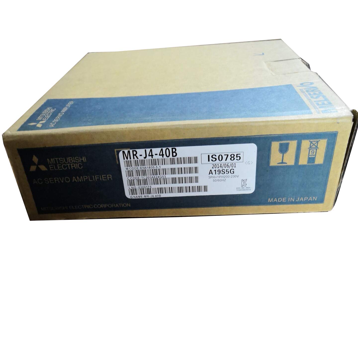 Amazon.co.jp: サーボアンプ MR-J4-40B SSCNETIII/H対応 0.4kW用 三相