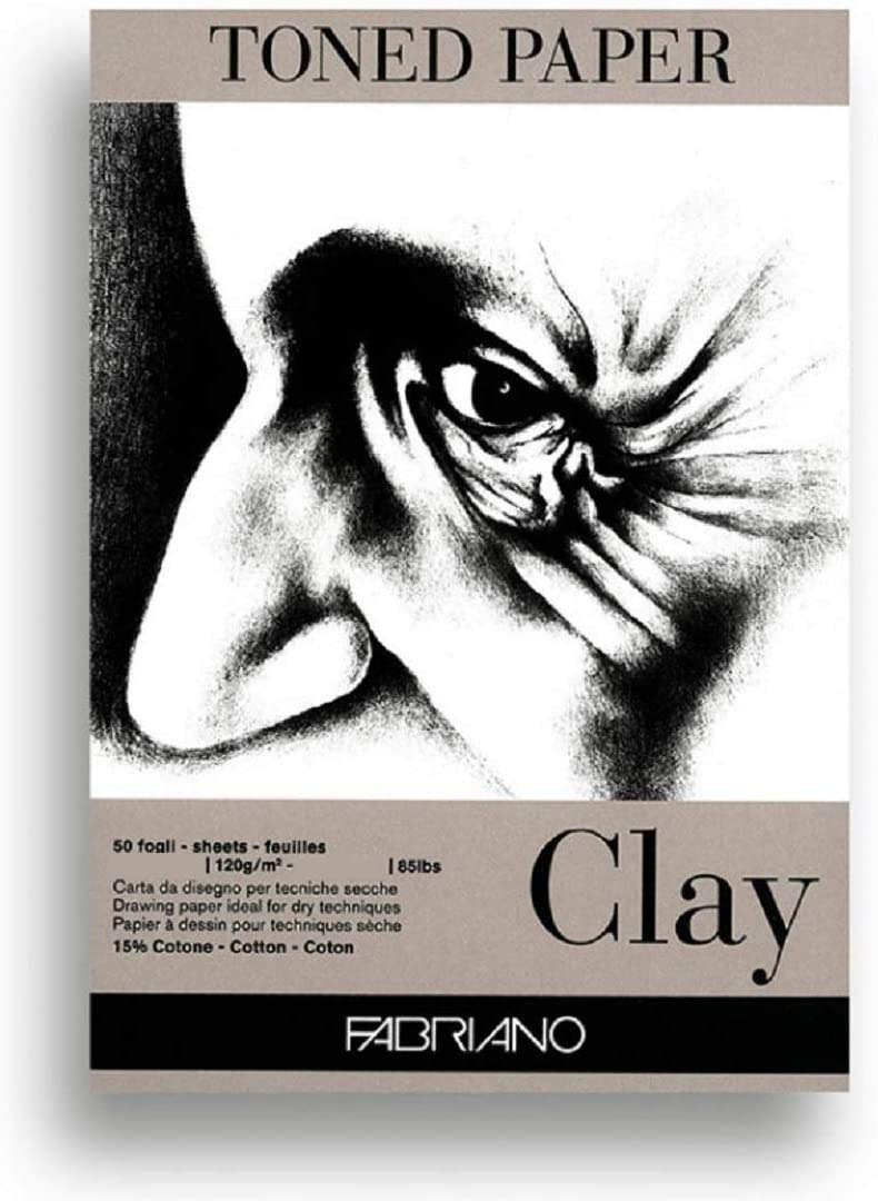 Fabriano Toned Paper Pad Clay, Size - A3, 120 GSM (Contains- 50 Sheets) (B087ZRWQ7L) Amazon Price History, Amazon Price Tracker