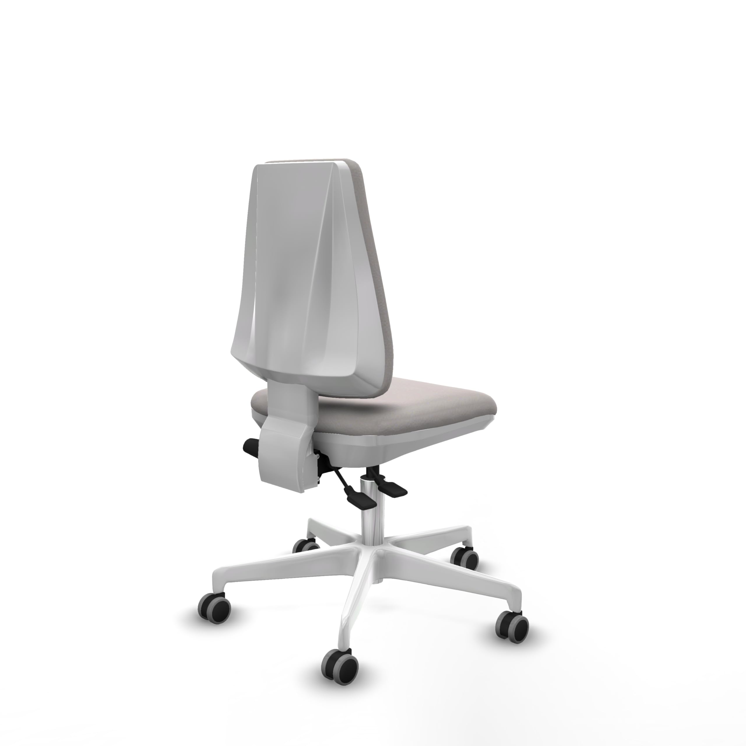 Piqueras y Crespo Silla de Escritorio Elche para 120 kg con Respaldo Regulable en Altura y Mecanismo Asincro, Ideal como Mejor Silla Escritorio Calidad Precio