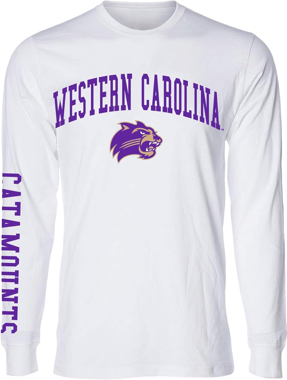 Western Carolina Catamounts Long Sleeve T-Shirt Officially Licensed Unisex NCAA