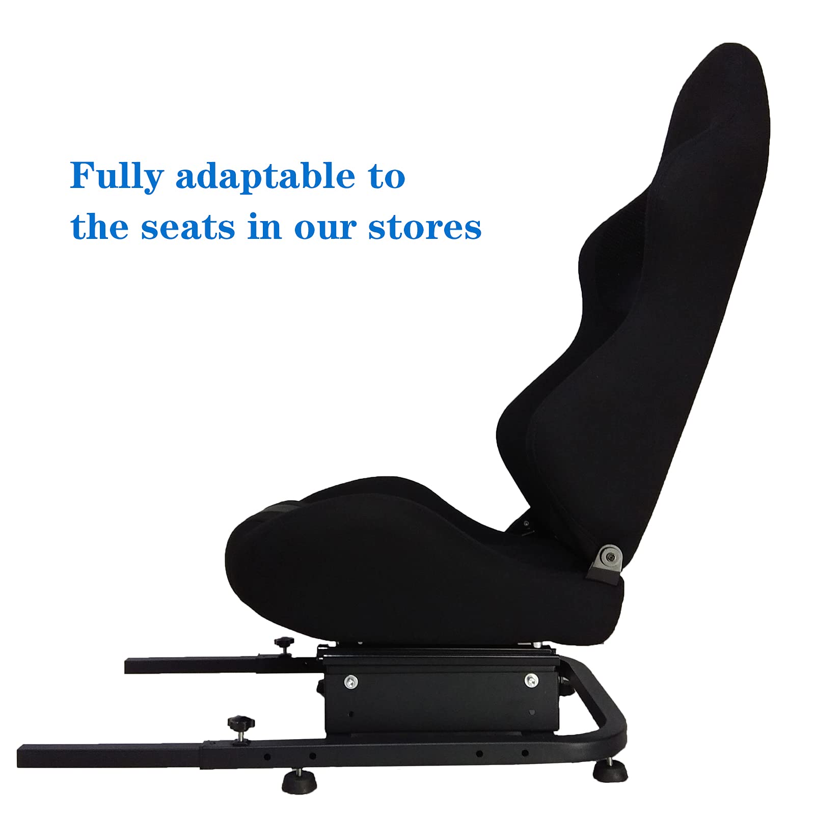 Marada Racing Rear Seat Stand Seat AddOn Stand for Steering Wheel