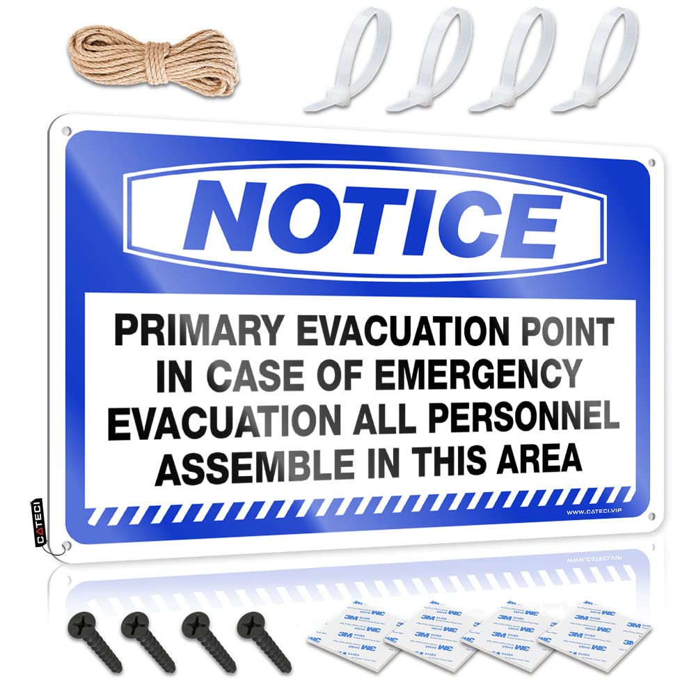 ZTBBDNQHA Tin Sign Funny Notice Primed Dry Standpipe Tin Sign Funny Sogns Tin Signs Camping Rules(30X40CM)