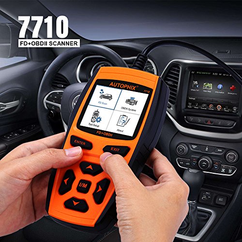 AUTOPHIX 7710 Scanner for Ford Cars Diagnostic Battery ABS Airbags Scan Tool Obd2 Vehicles