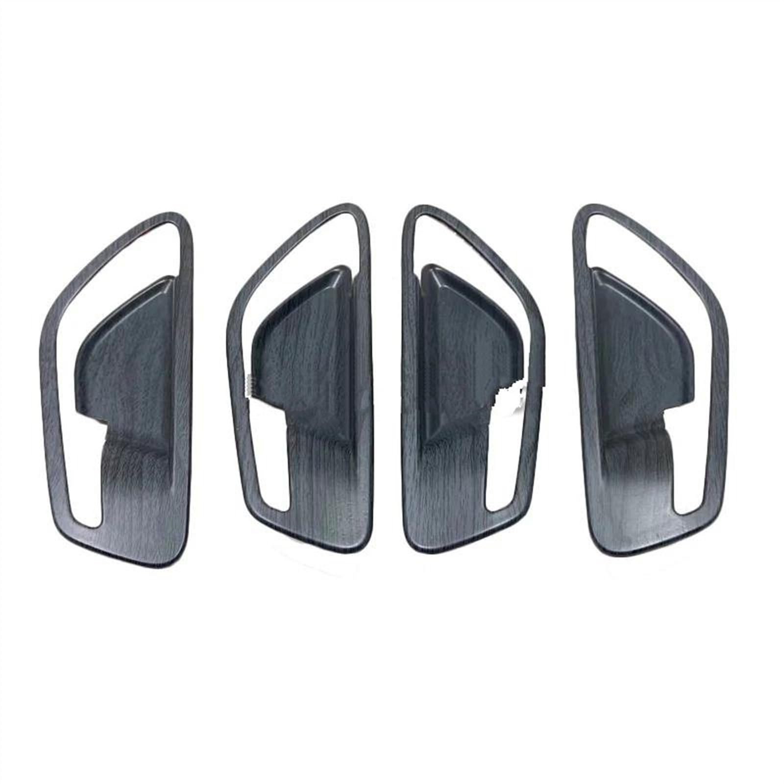 Noheeu Black Auto Door Handle Pull Bowl Trim Sticker Decoration Cover Car Accessories For Tucson Nx4 2021 2022 2023 Waterproof(Black)