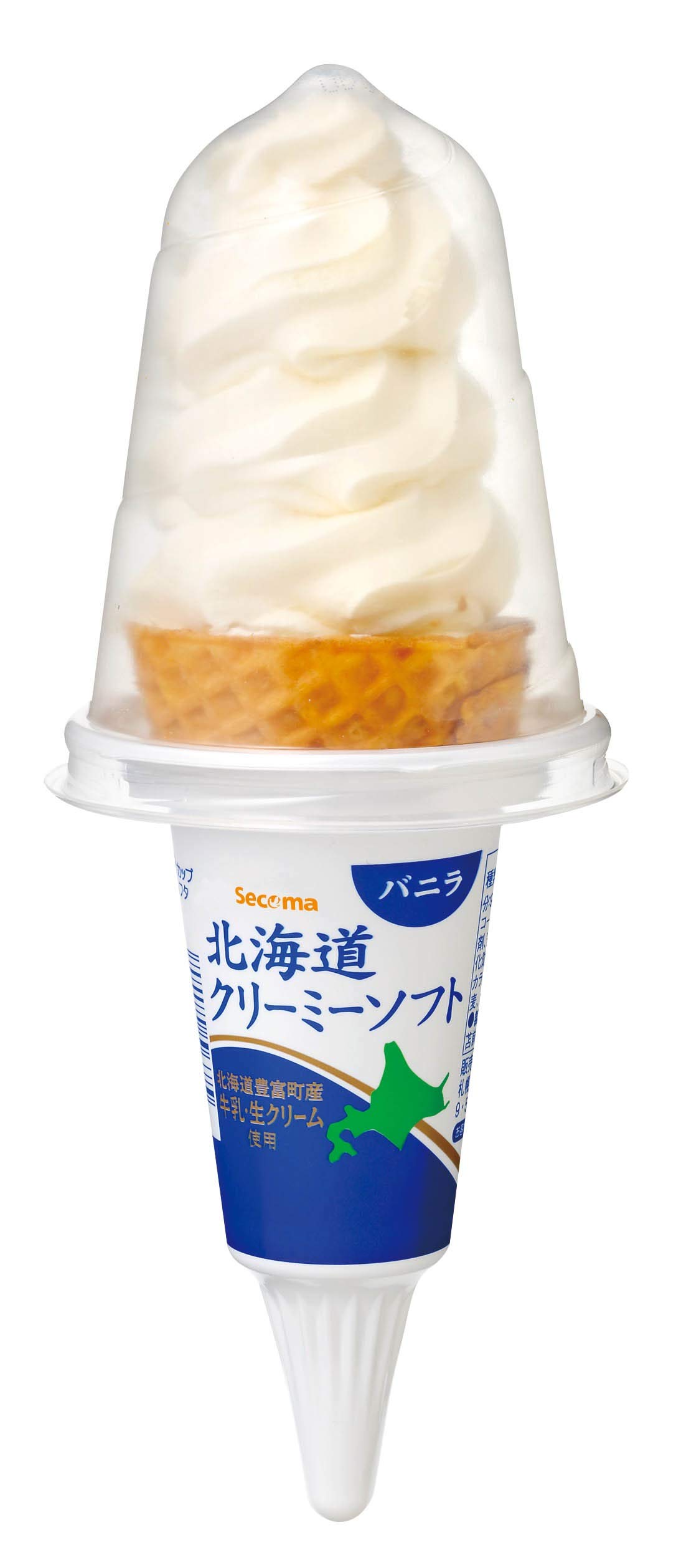 Amazon.co.jp: [冷凍] Secoma 北海道クリーミソフトバニラ 170ml