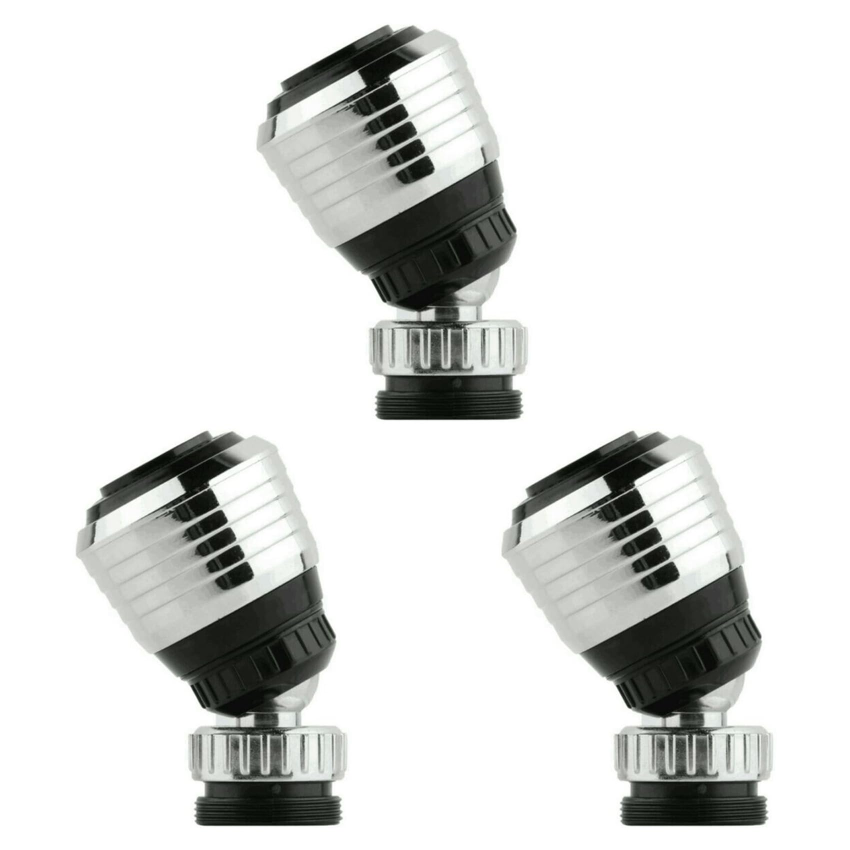 Hndhbfgrt 3X 360 Rotating Tap Nozzle Filter Water Saving Device