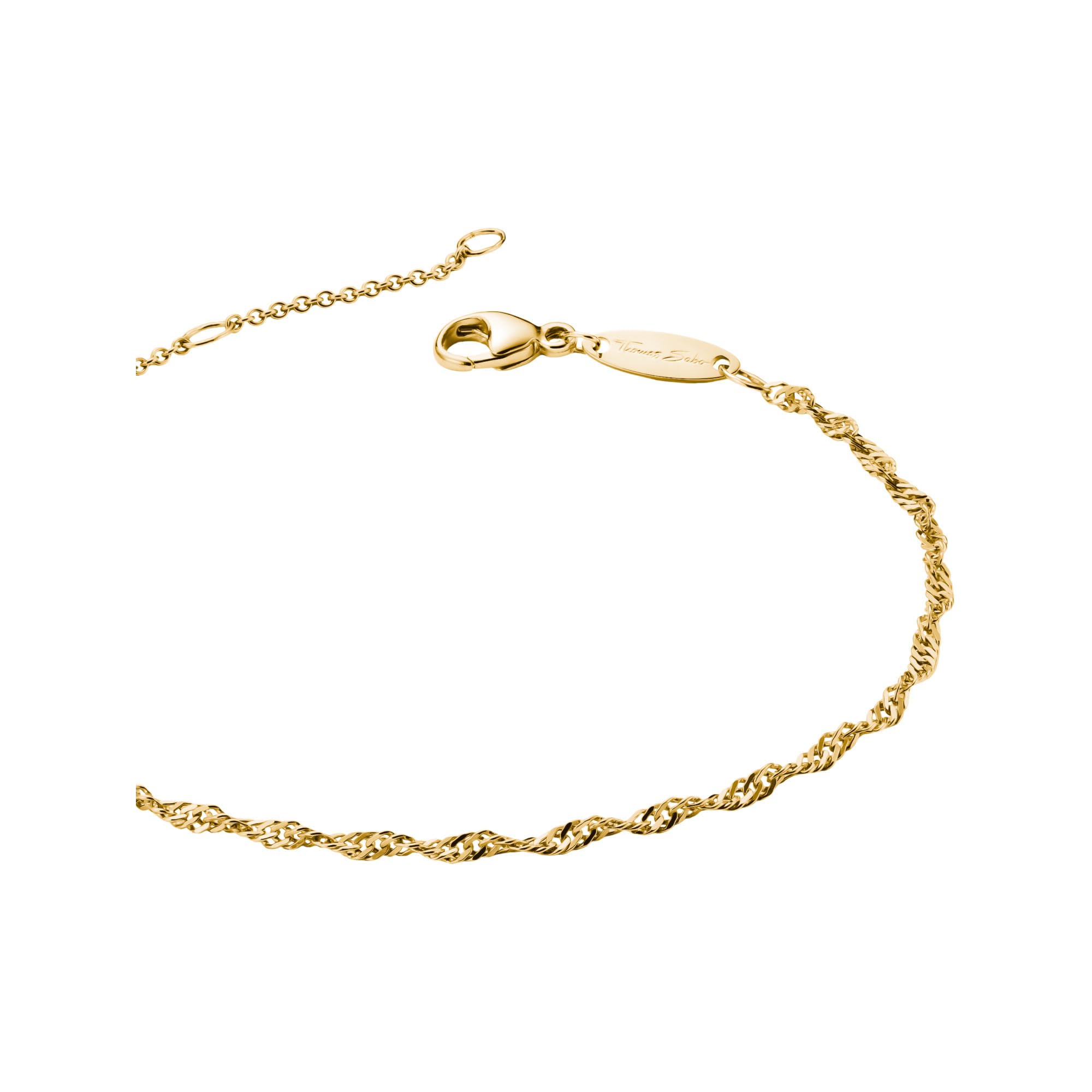 THOMAS SABO Charm Club Connect Armband mit Verlängerungskettchen 16cm-19cm